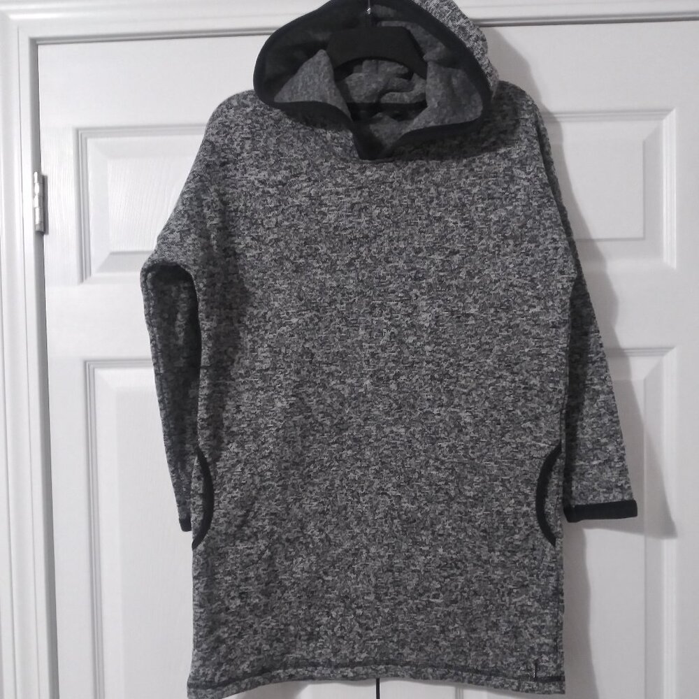 Nautica fleece lined hooded tunic   Sz XS